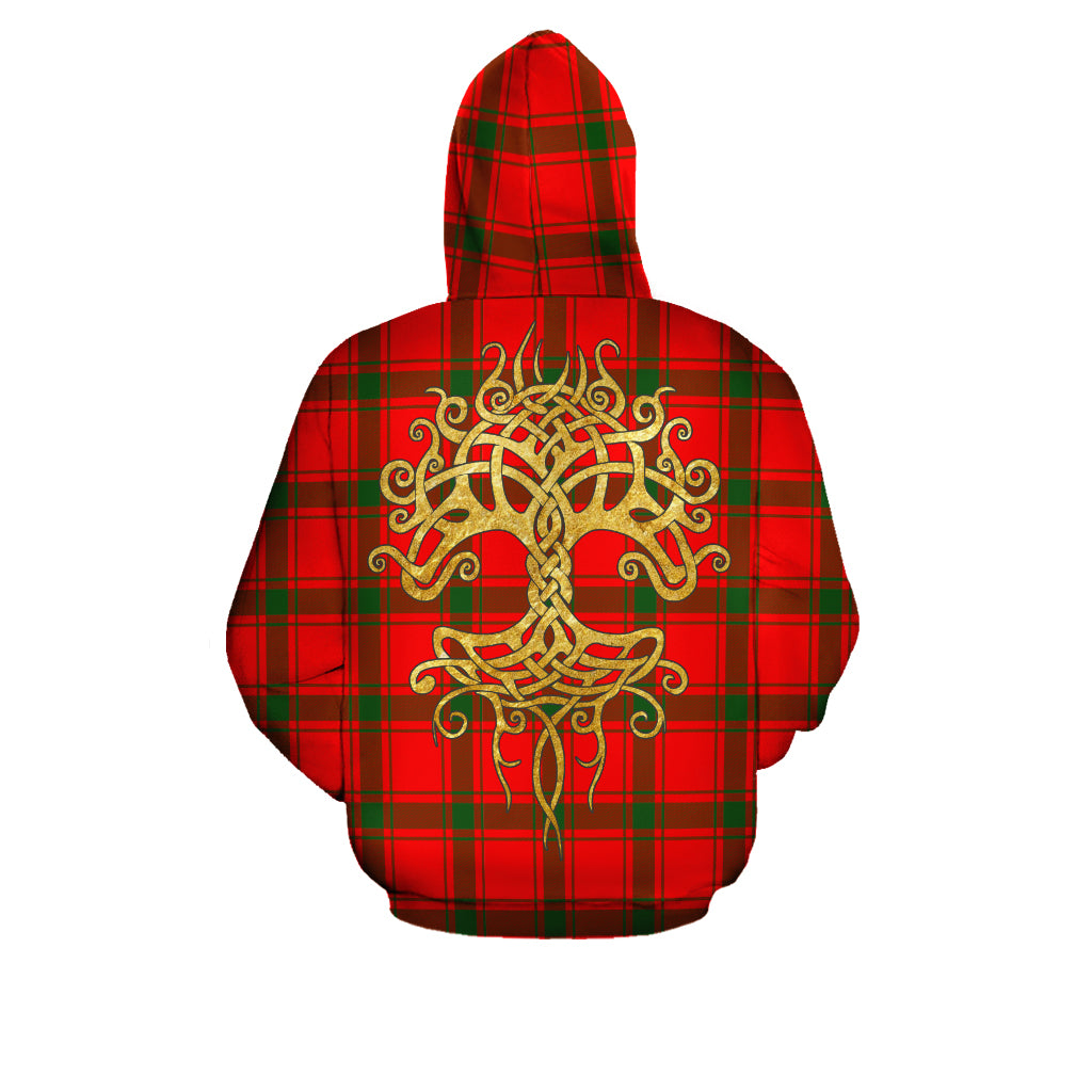 MacDonald of Sleat Tartan Hoodie - Tree Of Life