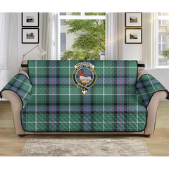 MacDonald of Sleat Tartan Crest Sofa Protector