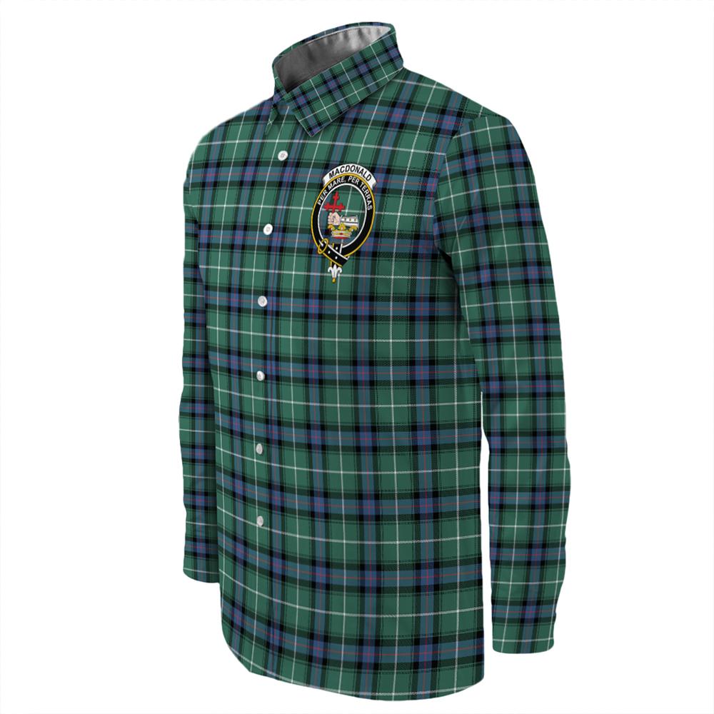 MacDonald of the Isles Hunting Ancient Tartan Long Sleeve Button Shirt