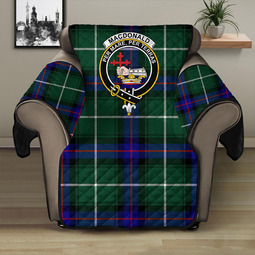 MacDonald of the Isles Hunting Ancient Tartan Crest Sofa Protector