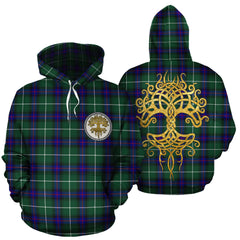 MacDonald of the Isles Hunting Modern Tartan Hoodie - Tree Of Life