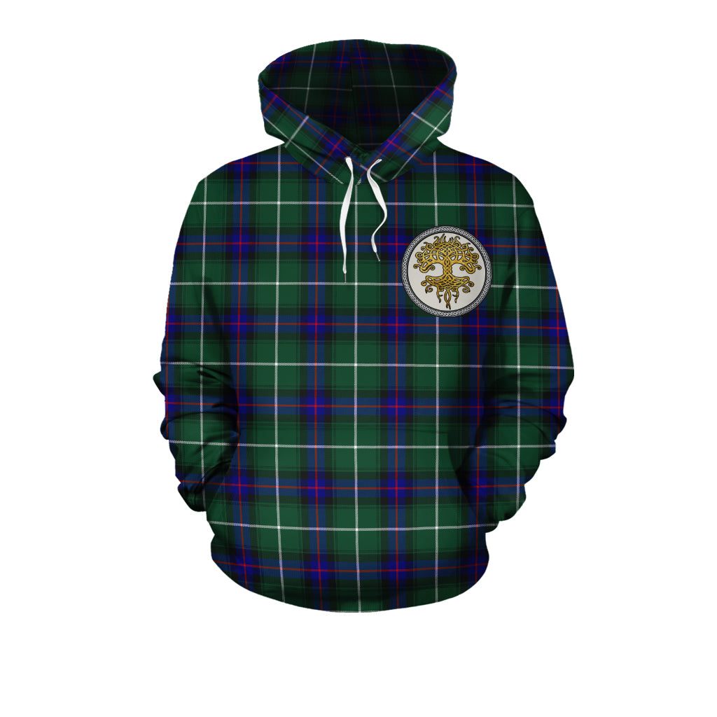 MacDonald of the Isles Hunting Modern Tartan Hoodie - Tree Of Life