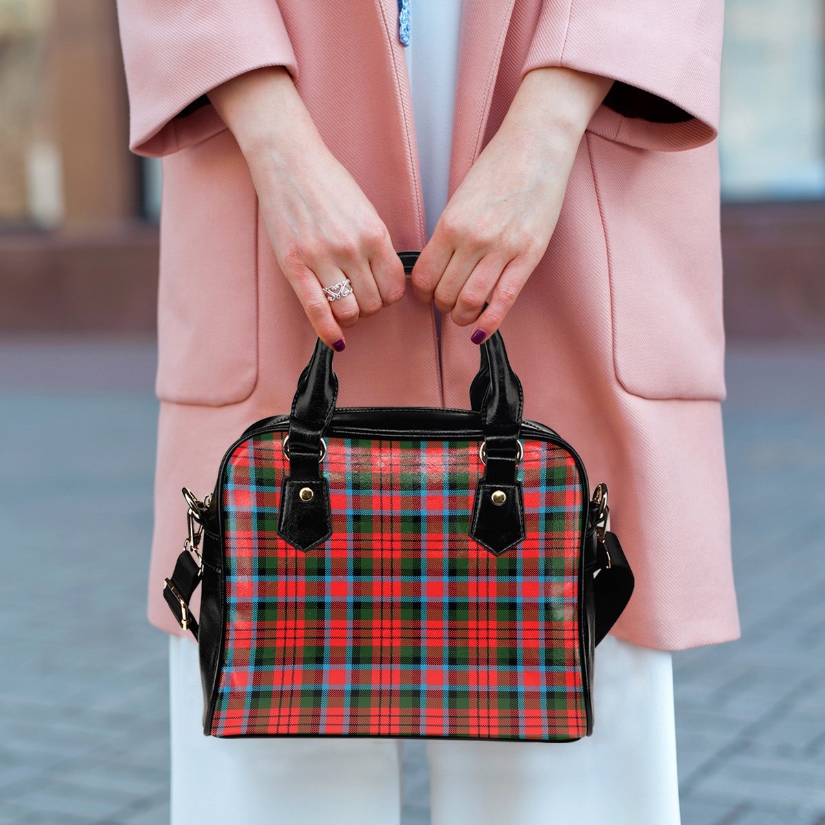 Macduff Modern Tartan Shoulder Handbag