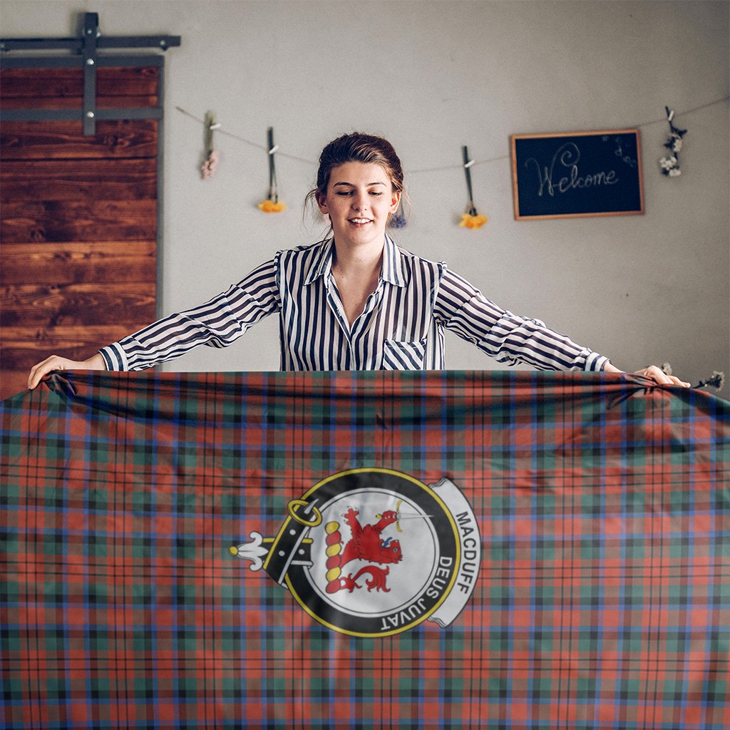 MacDuff Tartan Crest Tablecloth