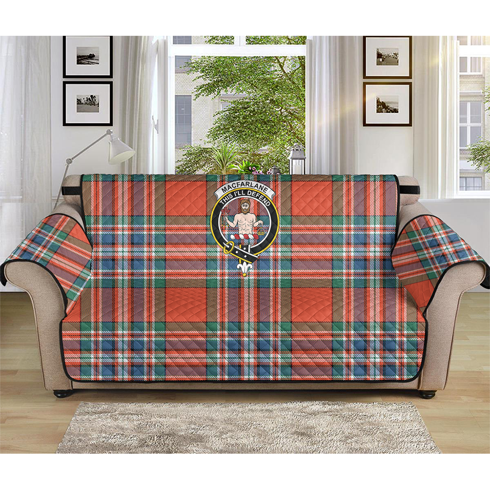 MacFarlane Ancient Tartan Crest Sofa Protector