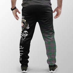 MacFarlane Hunting Ancient Tartan Crest Jogger Sweatpants - Alba Celtic Style