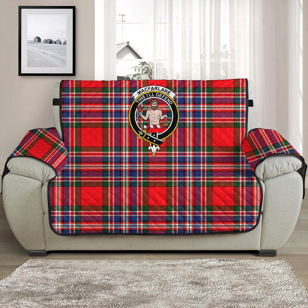 MacFarlane Hunting Ancient Tartan Crest Sofa Protector