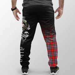 MacFarlane Modern Tartan Crest Jogger Sweatpants - Alba Celtic Style