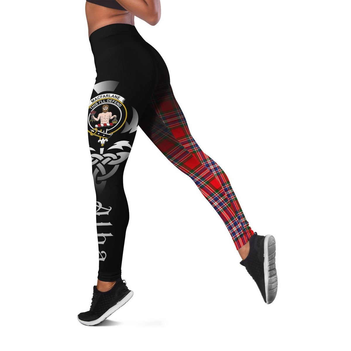 MacFarlane Modern Tartan Leggings - Alba Celtic Style