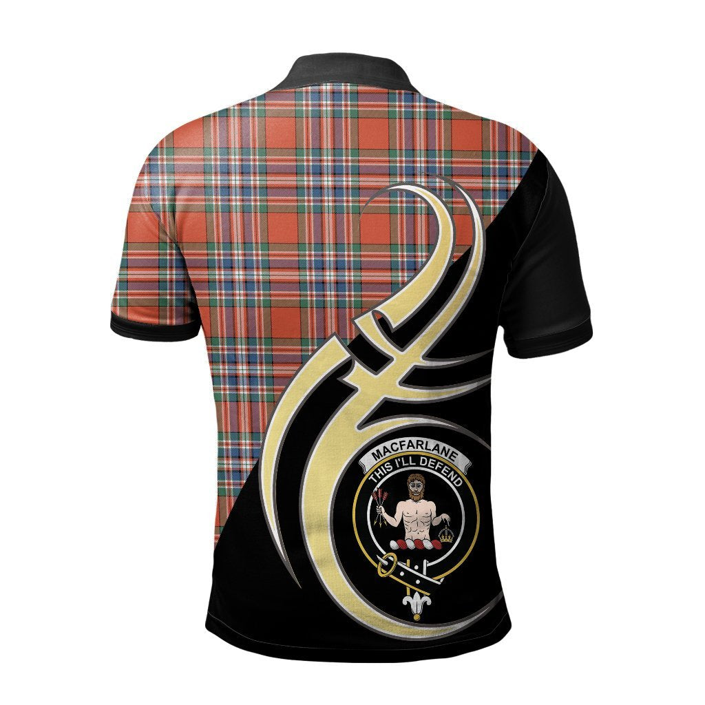 MacFarlane Ancient Tartan Polo Shirt - Believe In Me Style