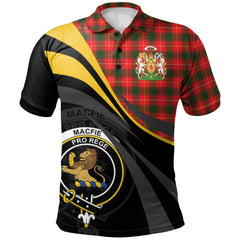 MacFie Tartan Polo Shirt - Royal Coat Of Arms Style
