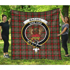 MacGill Tartan Crest Quilt