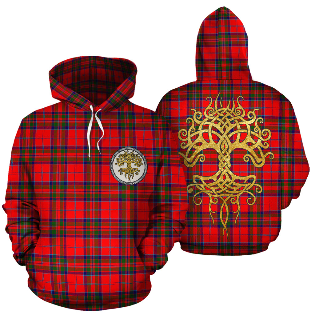 MacGillivray Modern Tartan Hoodie - Tree Of Life