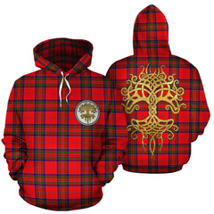 MacGillivray Modern Tartan Hoodie - Tree Of Life