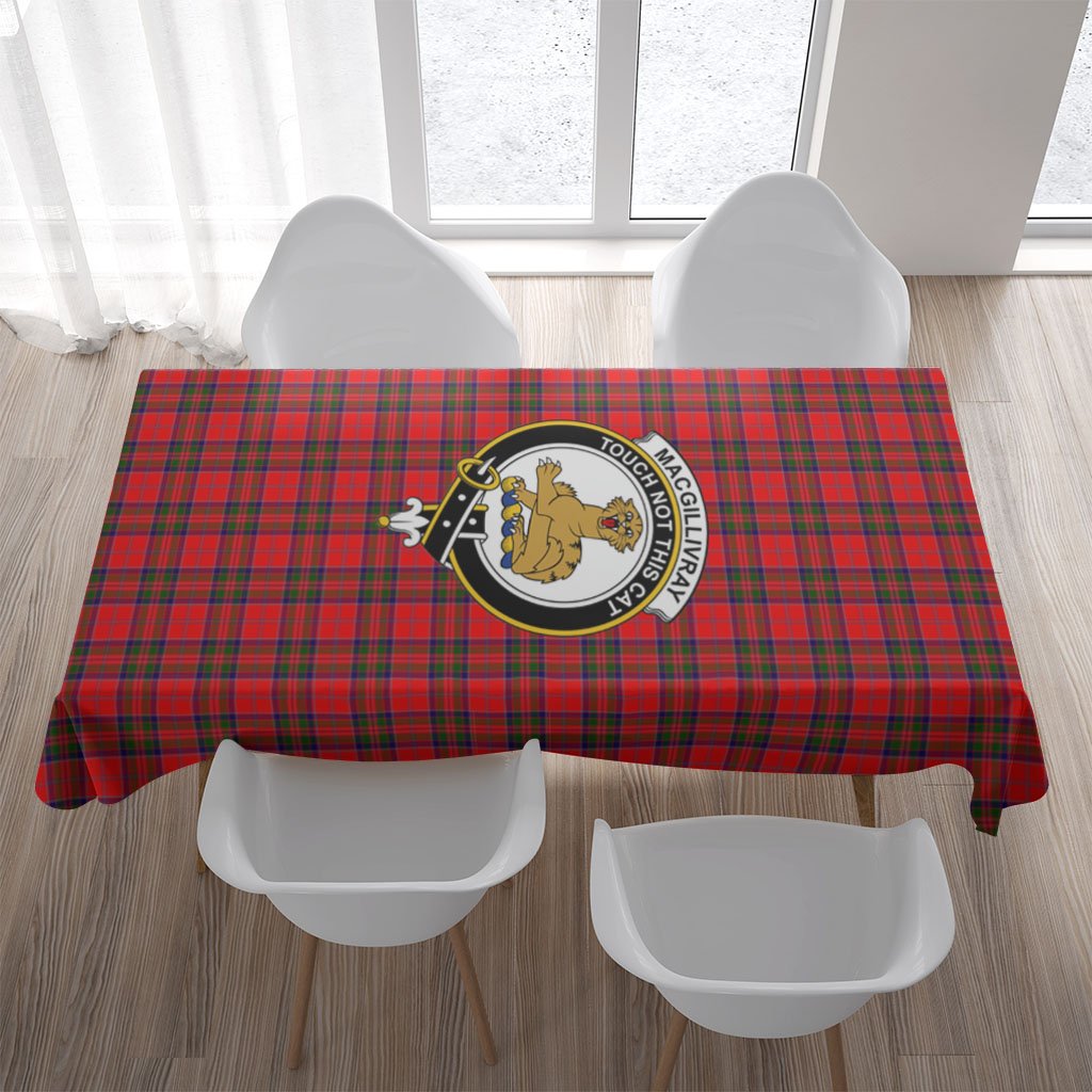 MacGillivray Tartan Crest Tablecloth