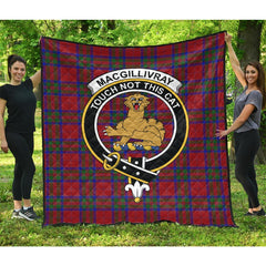 MacGillivray Tartan Crest Quilt