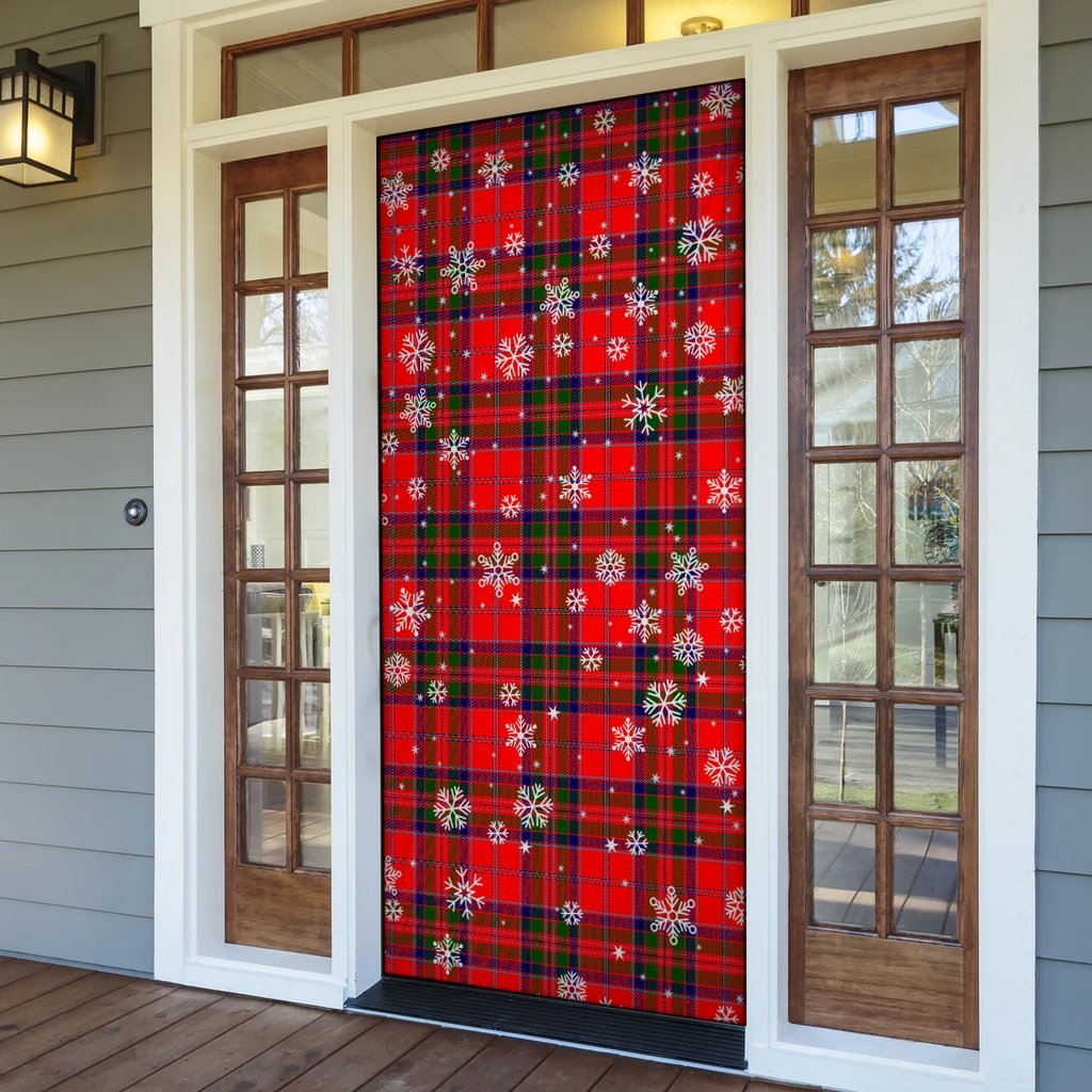 MacGillivray Modern Christmas Tartan Door Socks