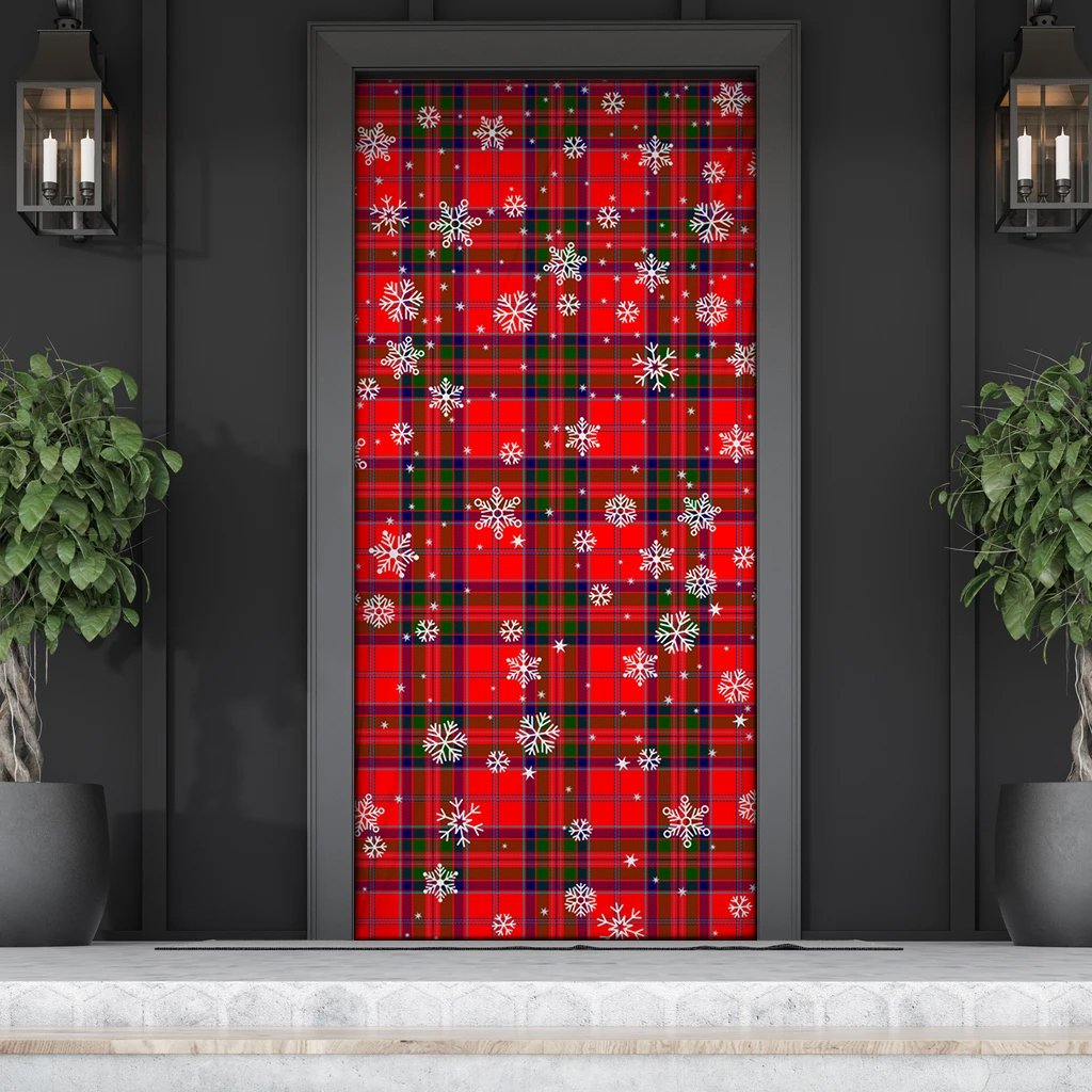 MacGillivray Modern Christmas Tartan Door Socks