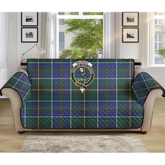 MacInnes Modern Tartan Crest Sofa Protector