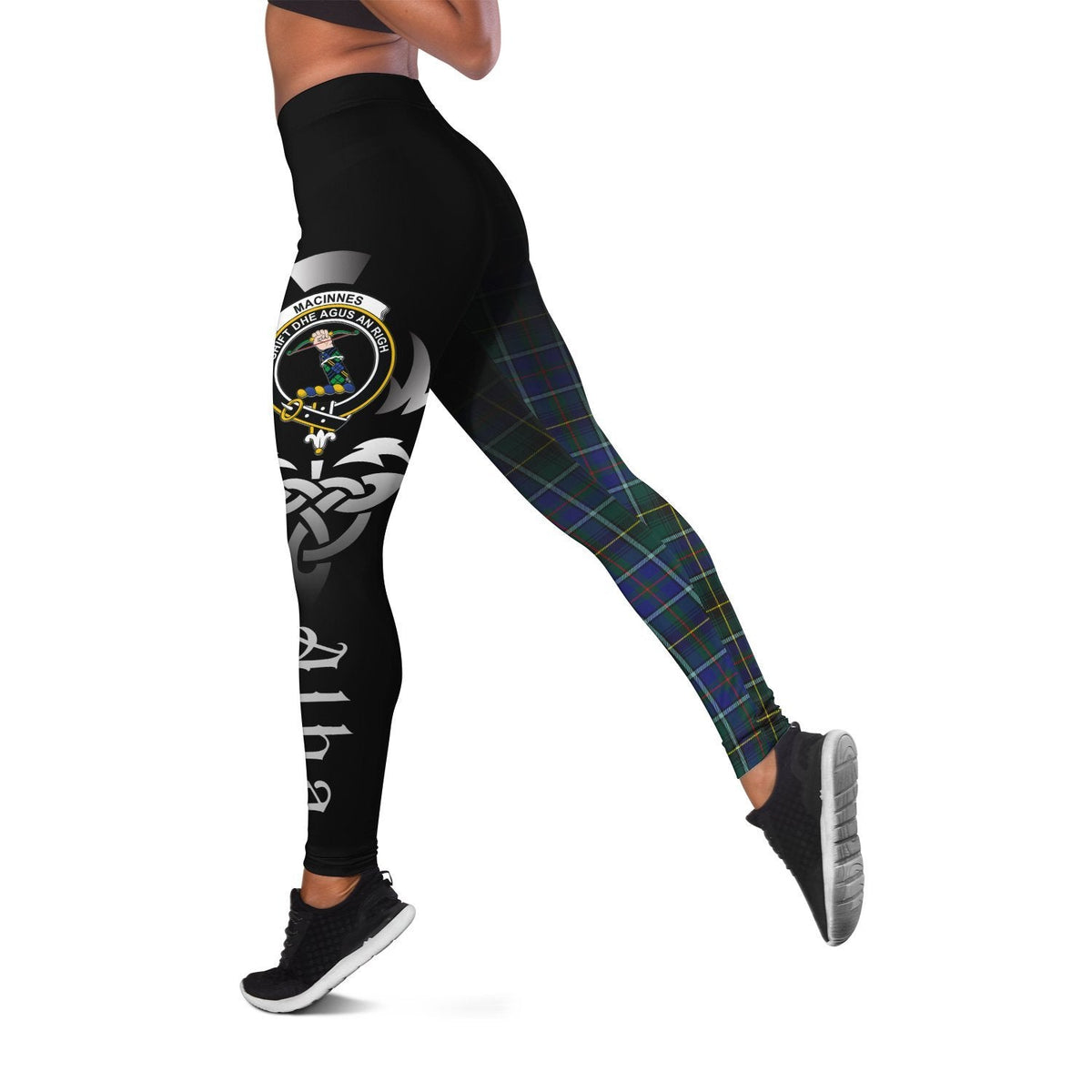 MacInnes Modern Tartan Leggings - Alba Celtic Style