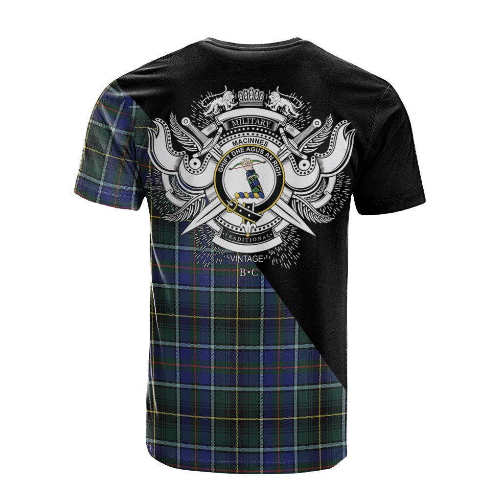 MacInnes Modern Tartan - Military T-Shirt