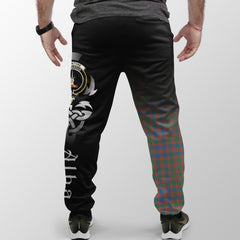 MacIntyre Ancient Tartan Crest Jogger Sweatpants - Alba Celtic Style