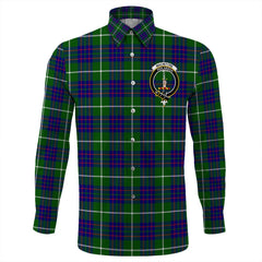 MacIntyre Hunting Modern Tartan Long Sleeve Button Shirt