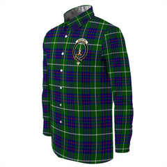 MacIntyre Hunting Modern Tartan Long Sleeve Button Shirt