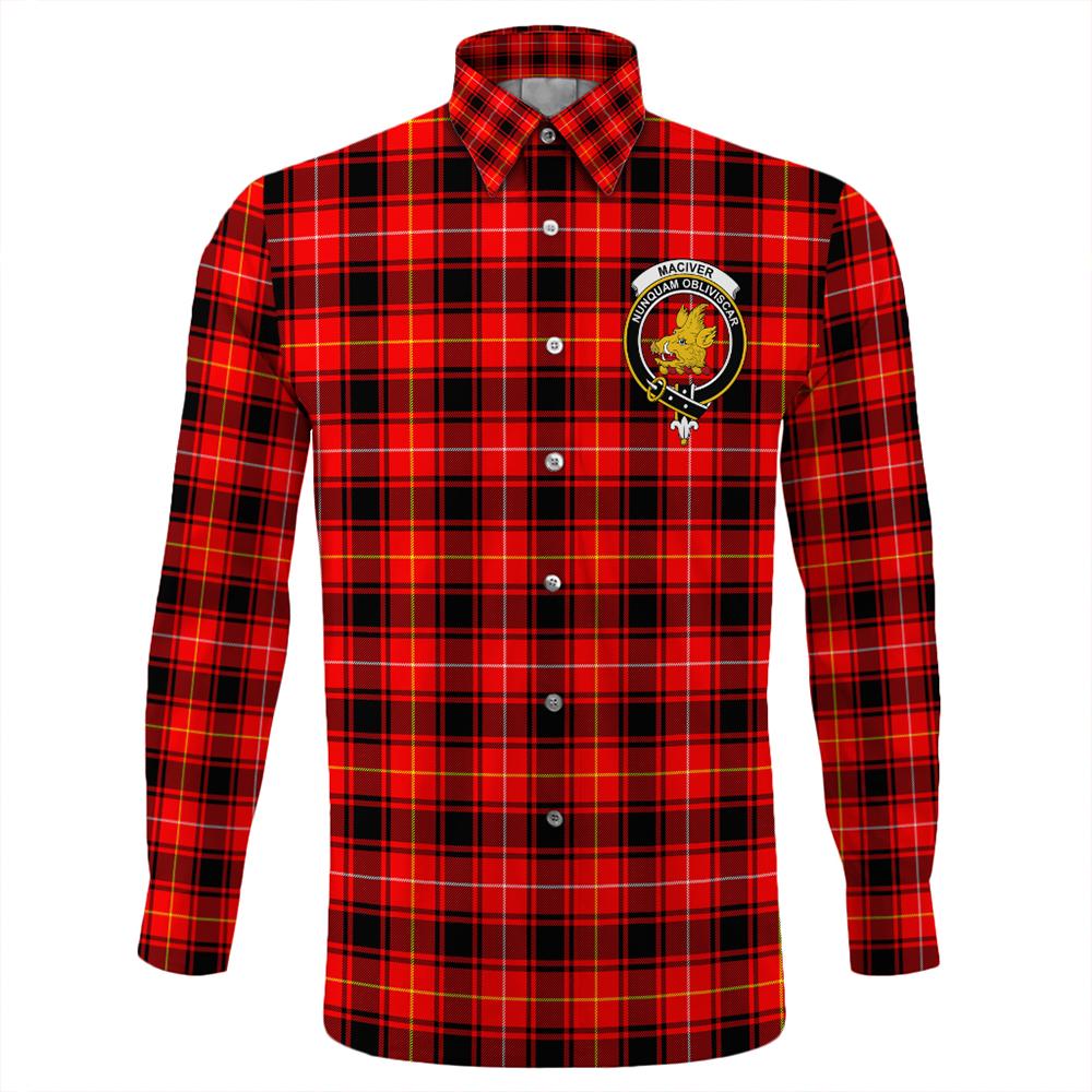 MacIver Modern Tartan Long Sleeve Button Shirt