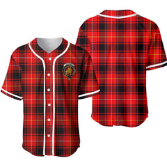 MacIver Tartan Unisex Baseball Jersey