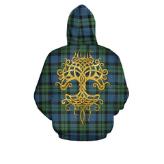 MacKay Ancient Tartan Hoodie - Tree Of Life