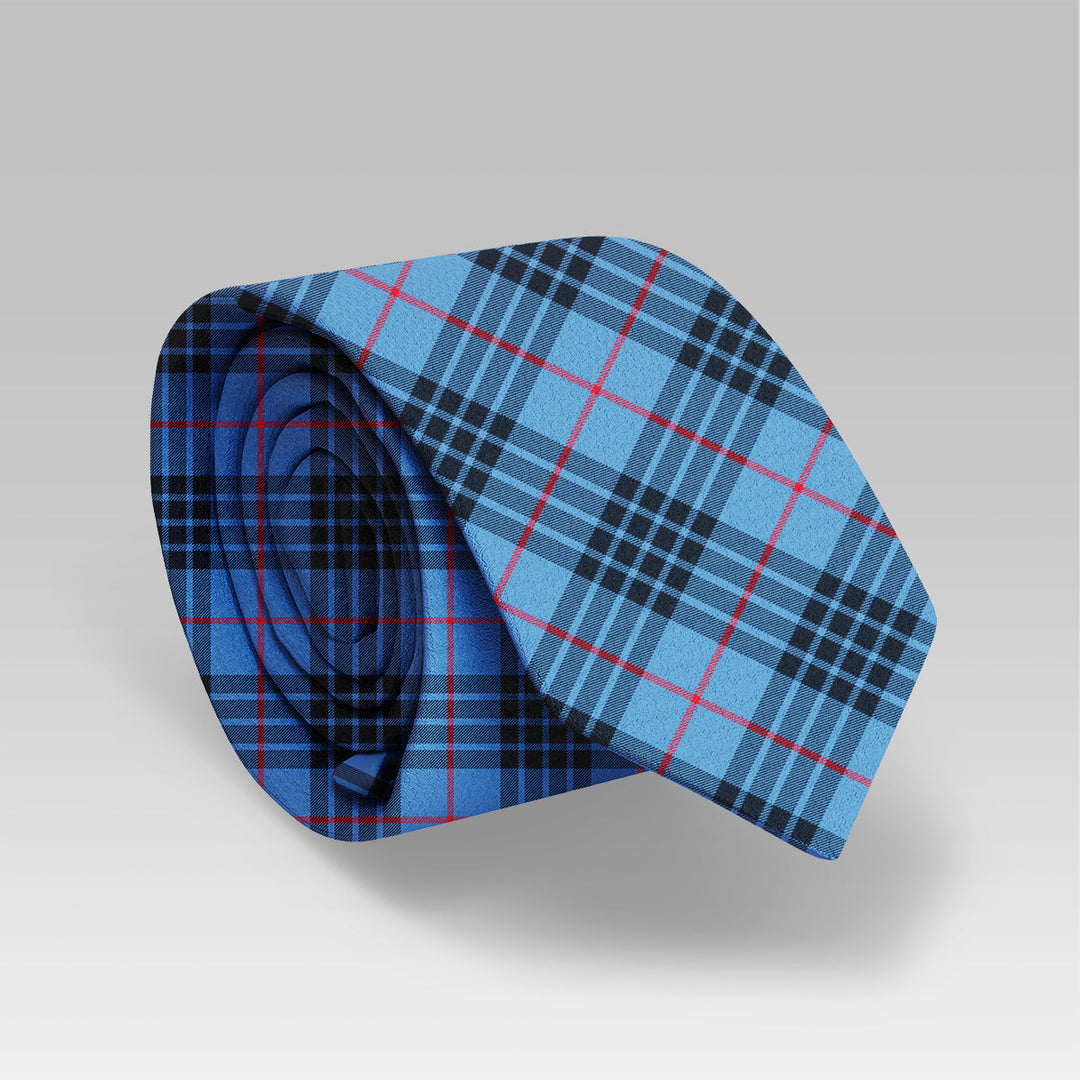 MacKay Blue Tartan Classic Tie