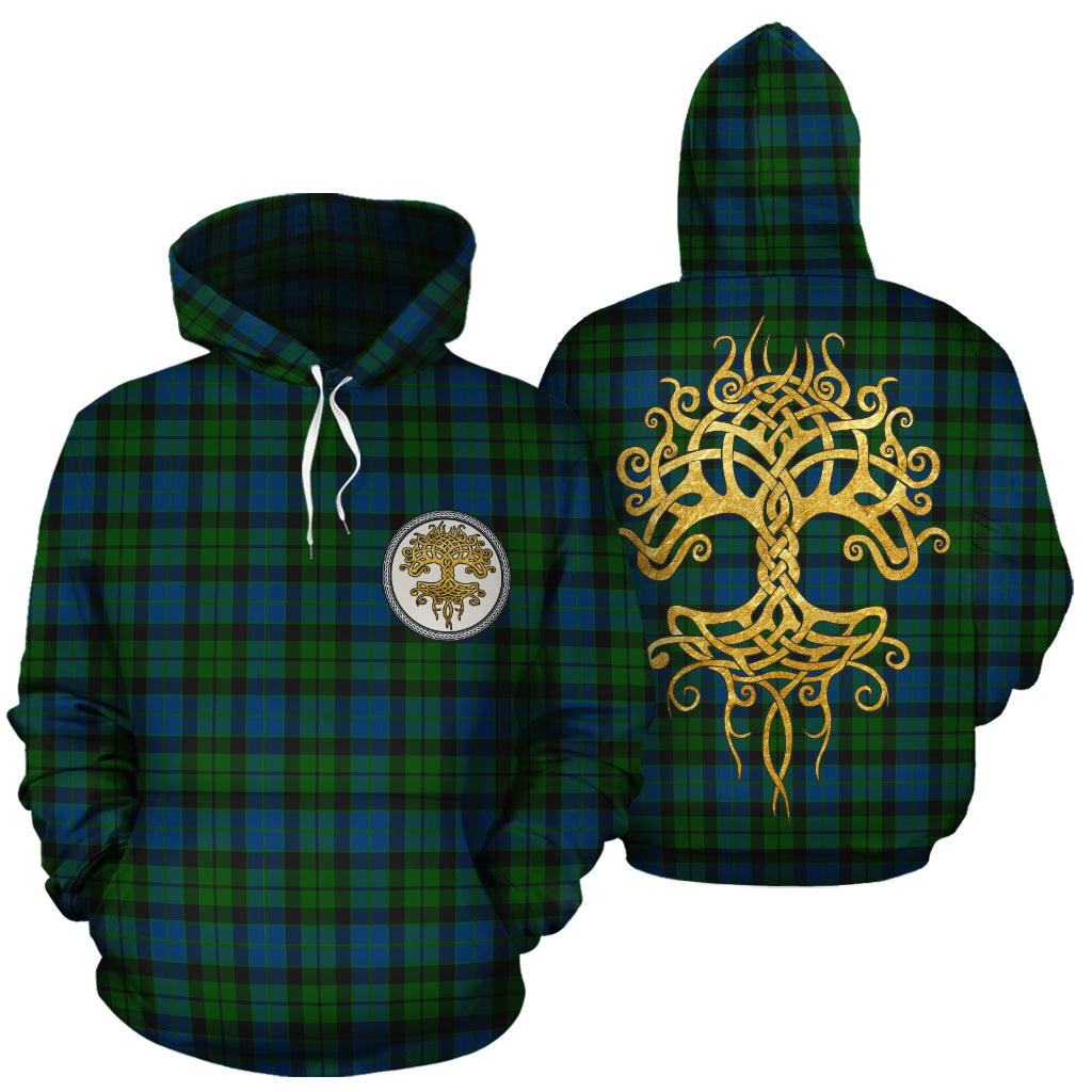 MacKay Modern Tartan Hoodie - Tree Of Life