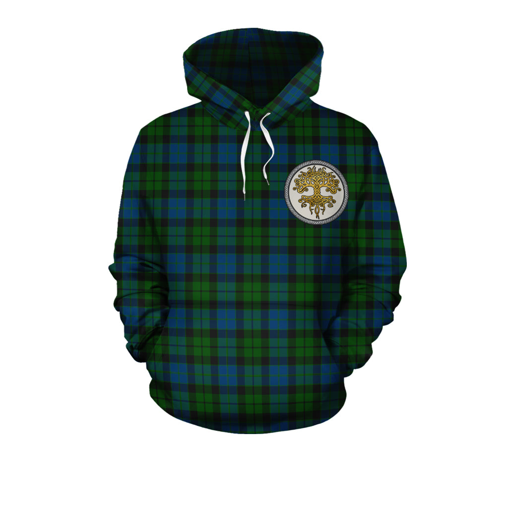 MacKay Modern Tartan Hoodie - Tree Of Life