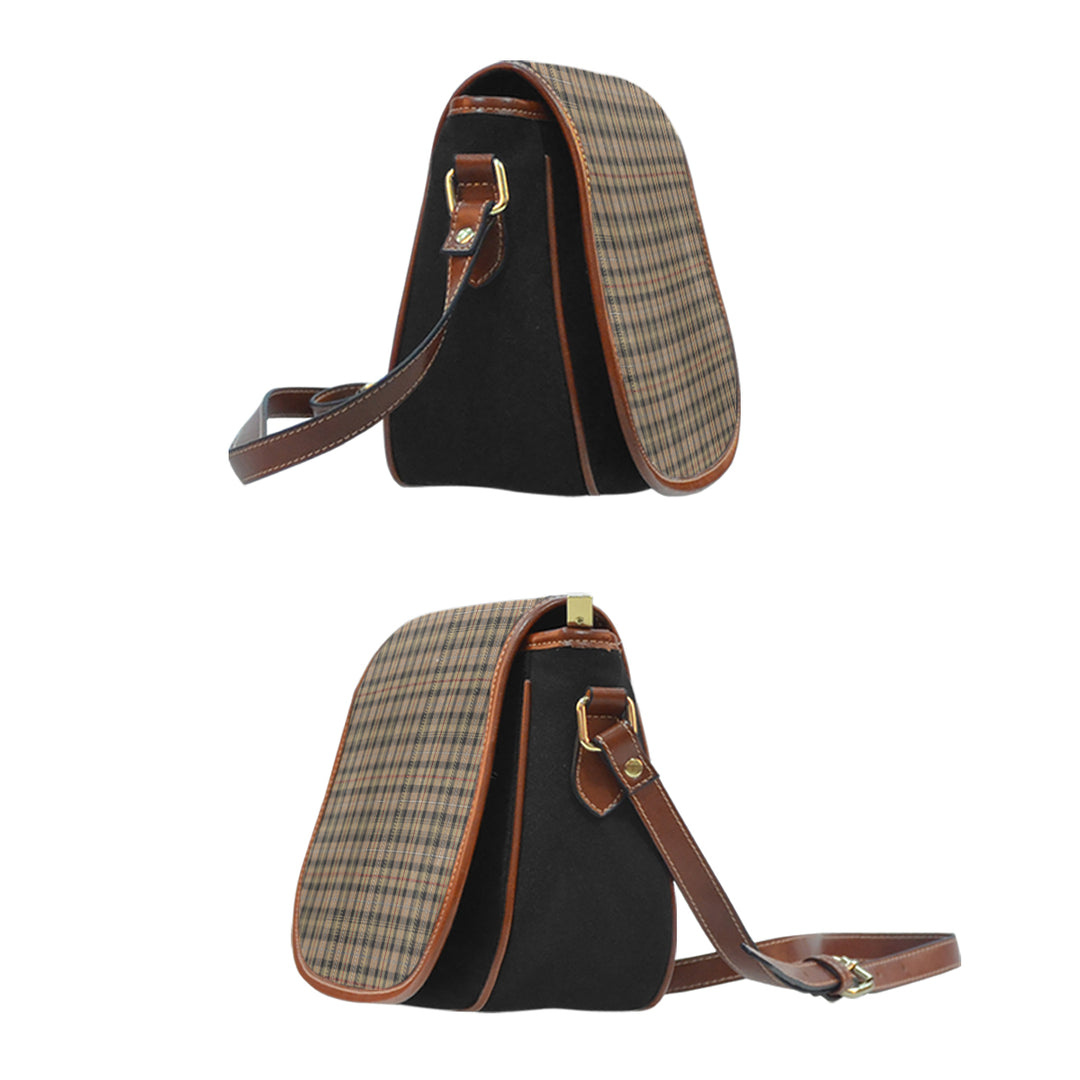 MacKenzie Hunting Tartan Saddle Handbags