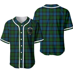 MacKie Tartan Unisex Baseball Jersey