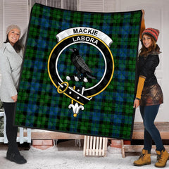 MacKie Tartan Crest Quilt