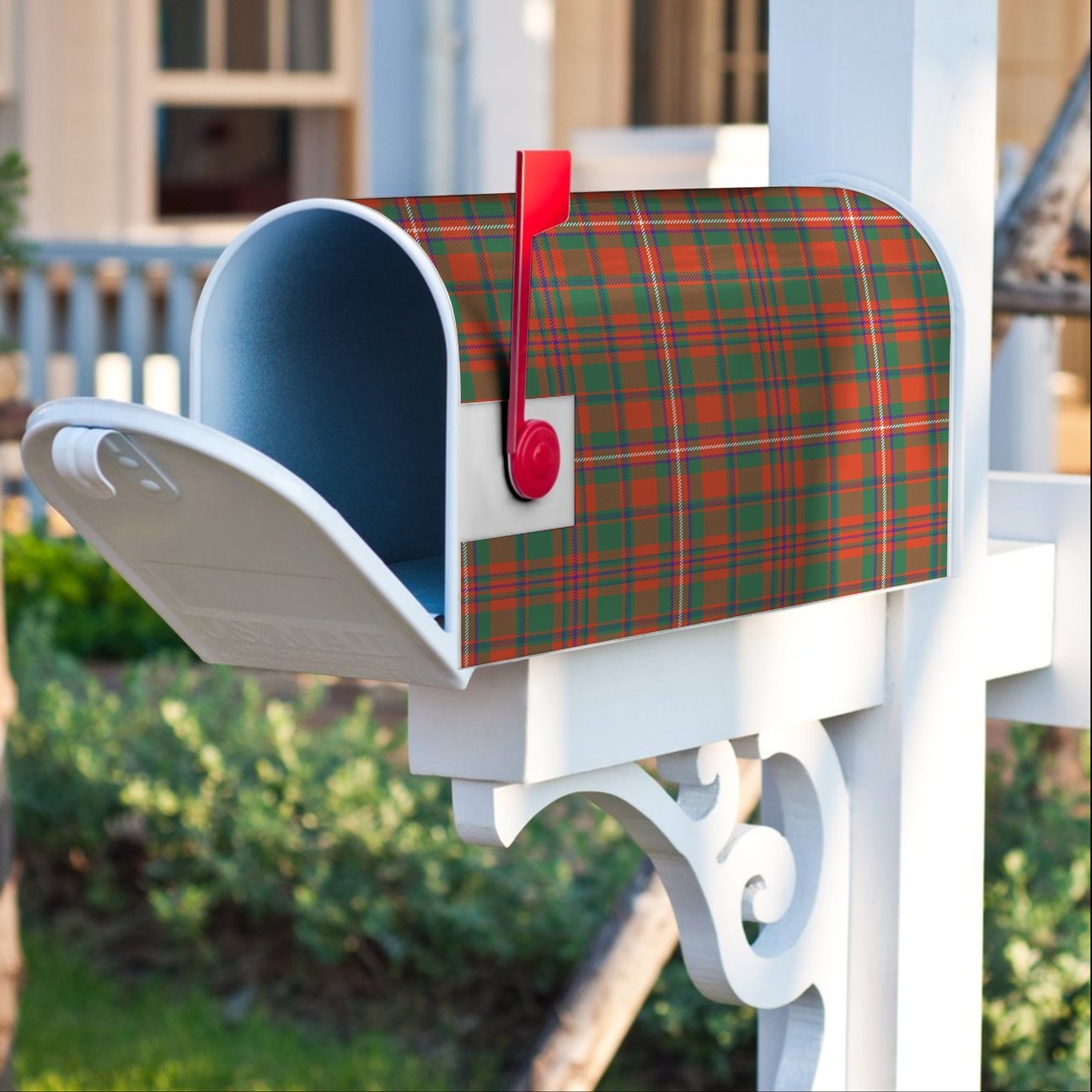 MacKinnon Ancient Tartan Crest Mailbox