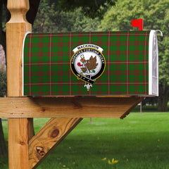 MacKinnon Hunting Modern Tartan Crest Mailbox