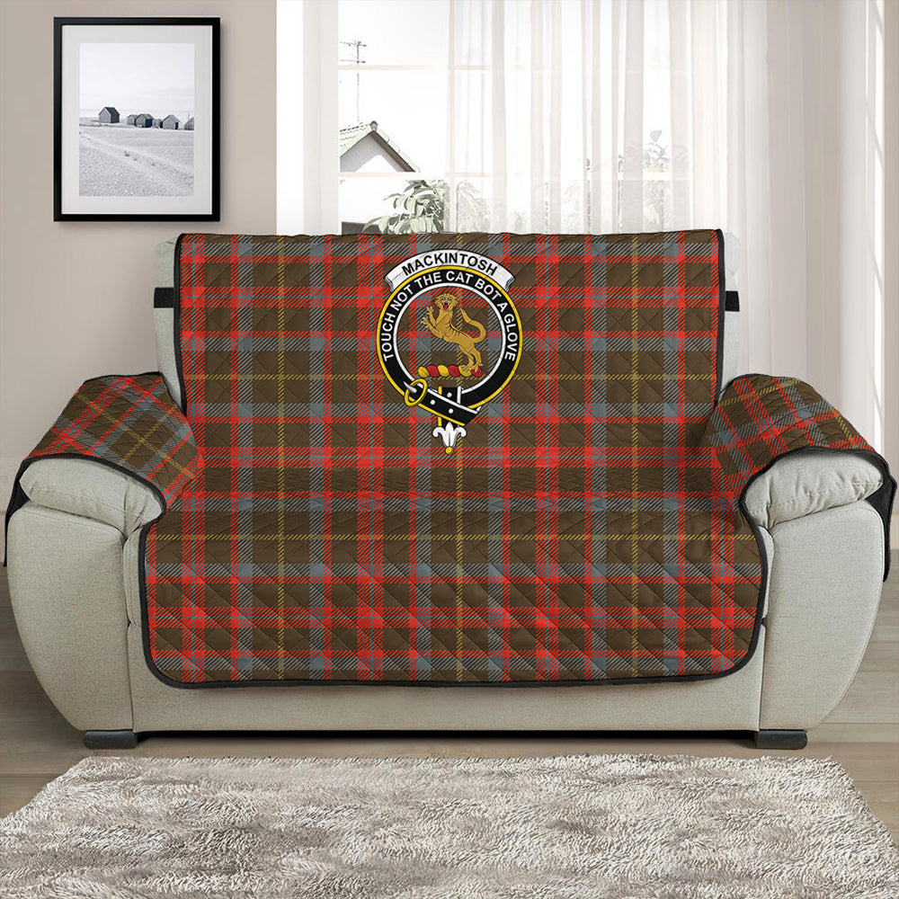 MacKintosh Hunting Weathered Tartan Crest Sofa Protector