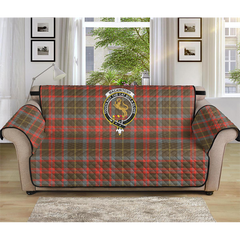 MacKintosh Hunting Weathered Tartan Crest Sofa Protector