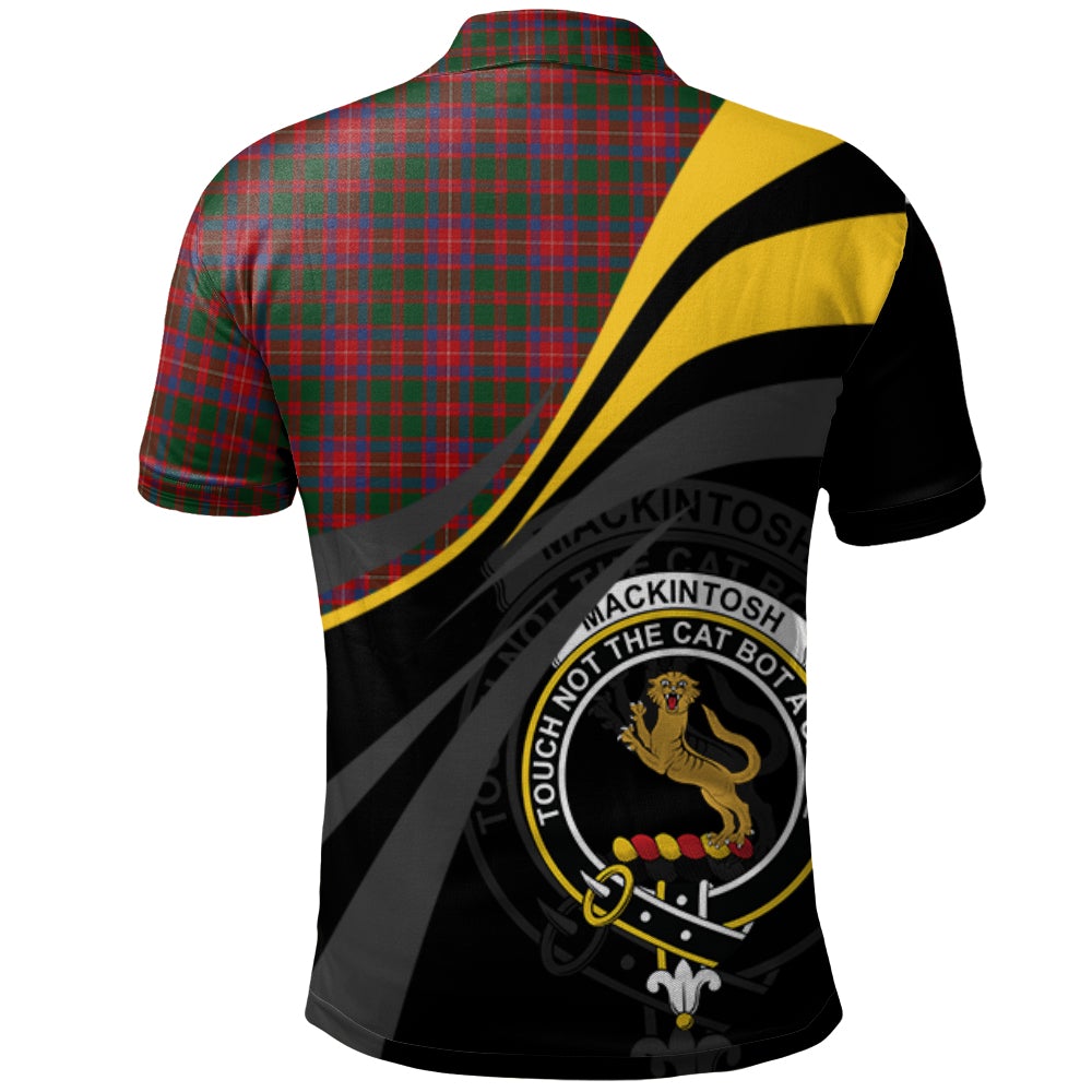 MacKintosh Geddes Tartan Polo Shirt - Royal Coat Of Arms Style