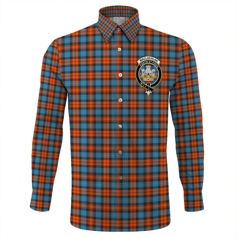 MacLachlan Ancient Tartan Long Sleeve Button Shirt