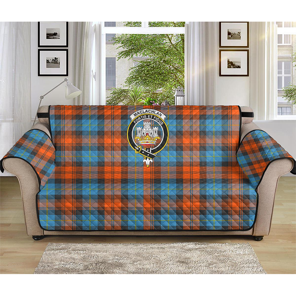 MacLachlan Ancient Tartan Crest Sofa Protector
