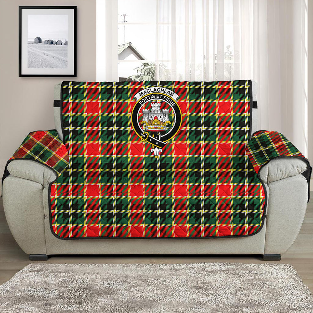 MacLachlan Hunting Modern Tartan Crest Sofa Protector