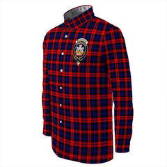 MacLachlan Modern Tartan Long Sleeve Button Shirt