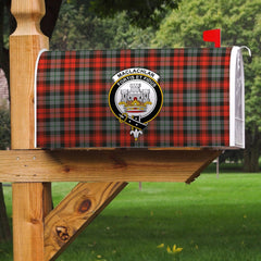 MacLachlan Weathered Tartan Crest Mailbox