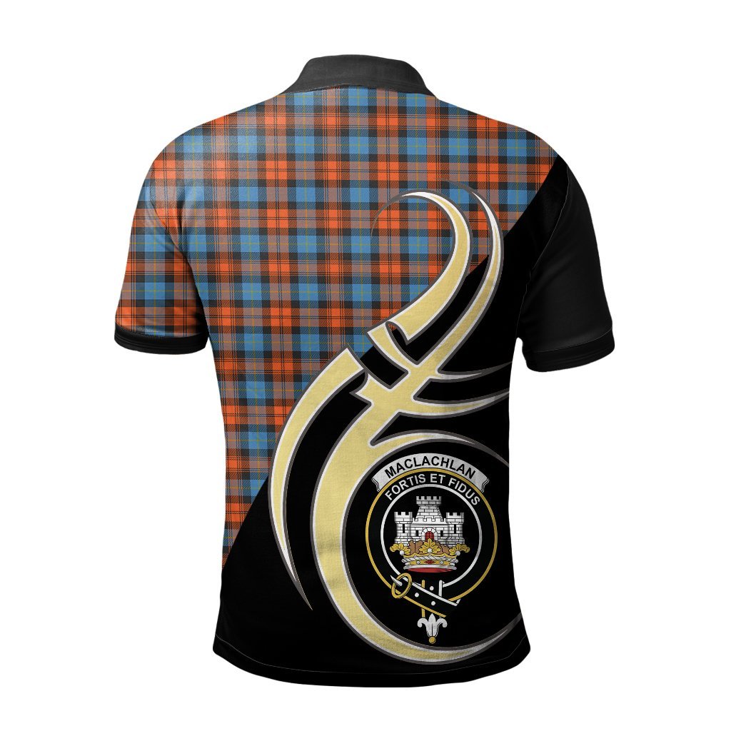 MacLachlan Ancient Tartan Polo Shirt - Believe In Me Style