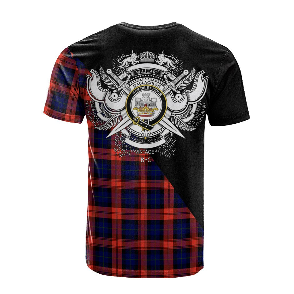 MacLachlan Modern Tartan - Military T-Shirt