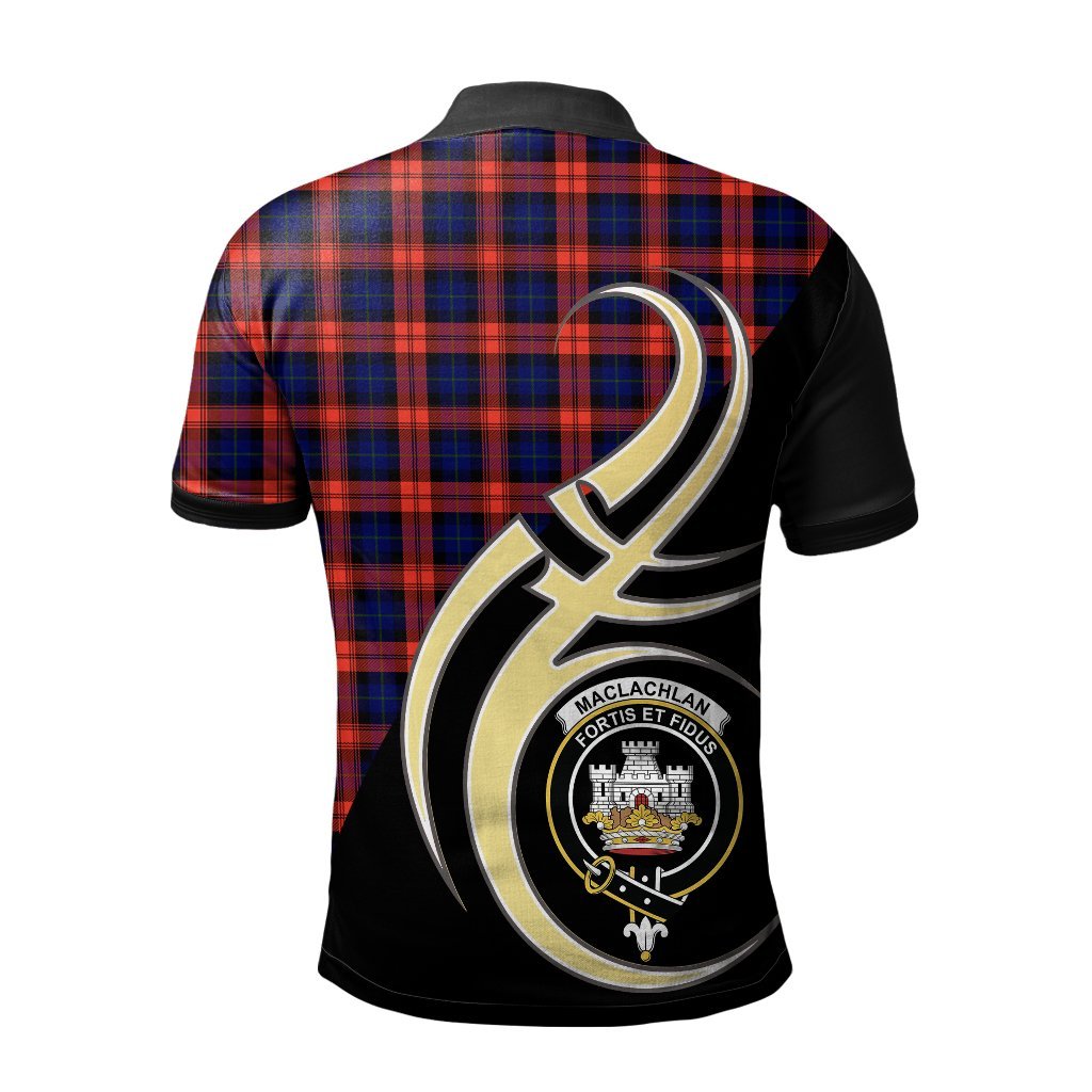 MacLachlan Modern Tartan Polo Shirt - Believe In Me Style